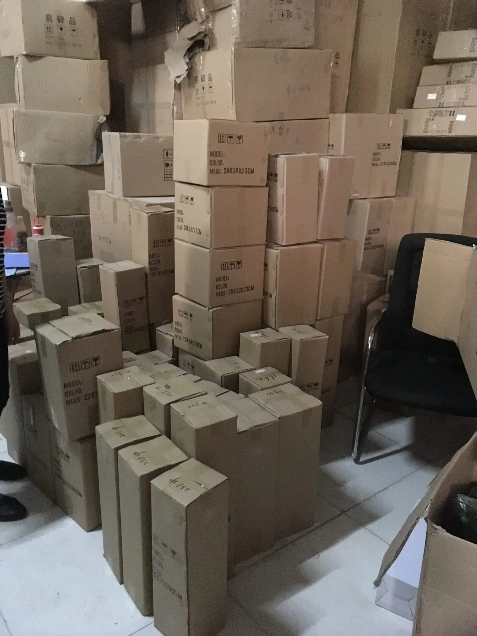 Factory visit in China